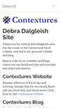Mobile Screenshot of debradalgleish.com